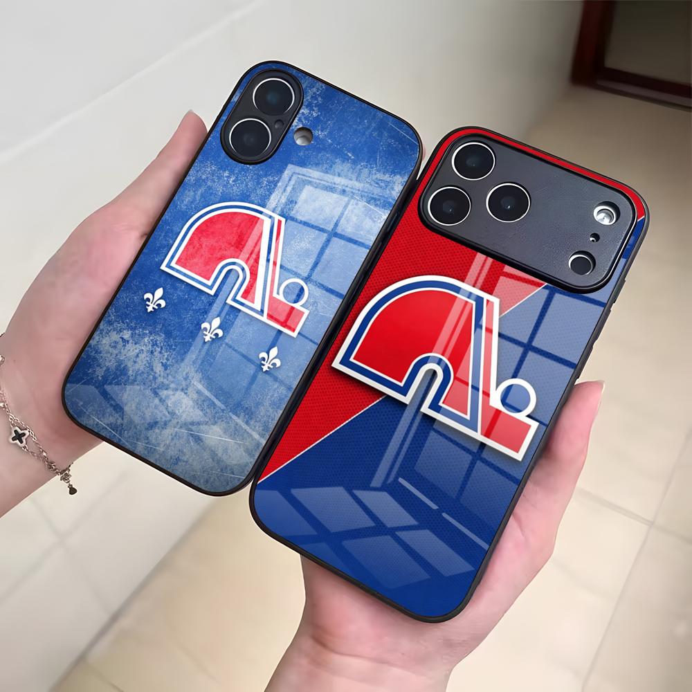 Phone Cases Quebec - Q-QueBecES Hokey Logolu Telefon Kılıfı IPhone