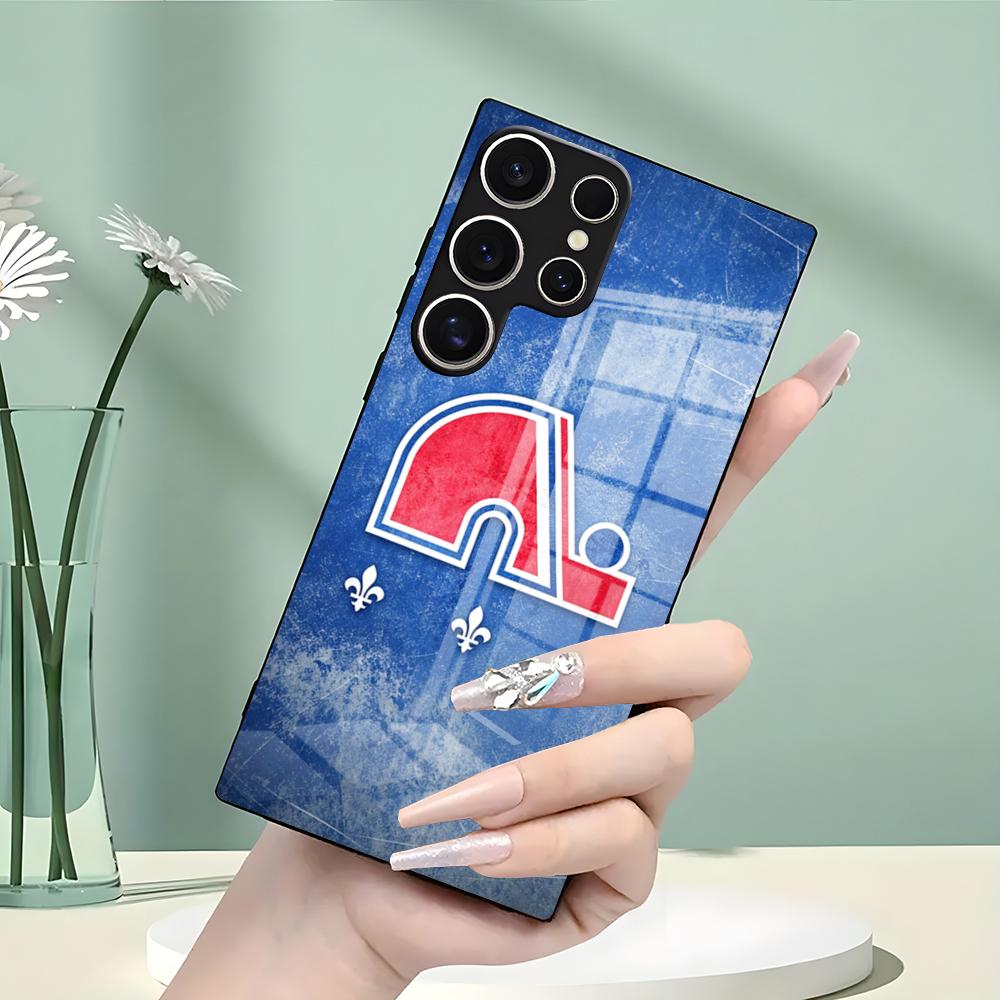 Phone Cases Quebec - Q-QueBecES Hokey Logolu Telefon Kılıfı Samsung