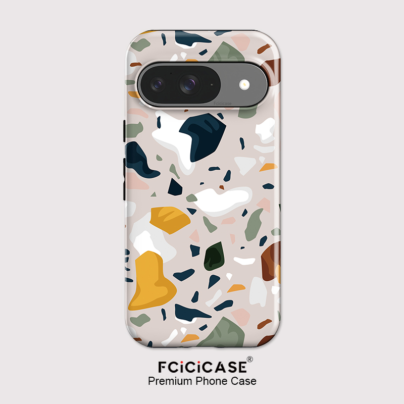Google Pixel 9 Pro - Fcicicase Lüks Boyalı Telefon Kılıfı Google