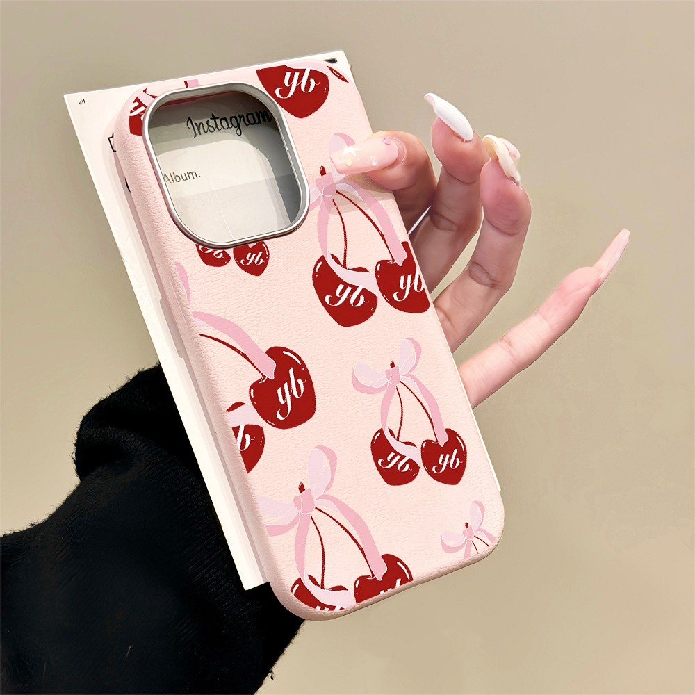 Phone Cases Cherry - Bale Kiraz Fiyonklu Telefon Kılıfı iPhone