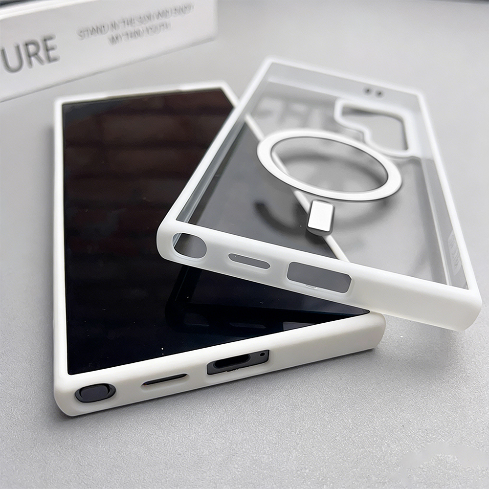 Phone Cases Quality - Magsafe Uyumlu Şeffaf Telefon Kılıfı Samsung