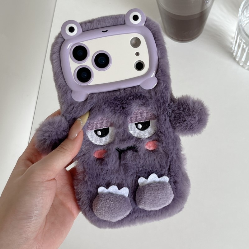 Phone Cases Iphone 17 Pro - Sevimli Karikatür Komik Uyuyan Suratlı Telefon