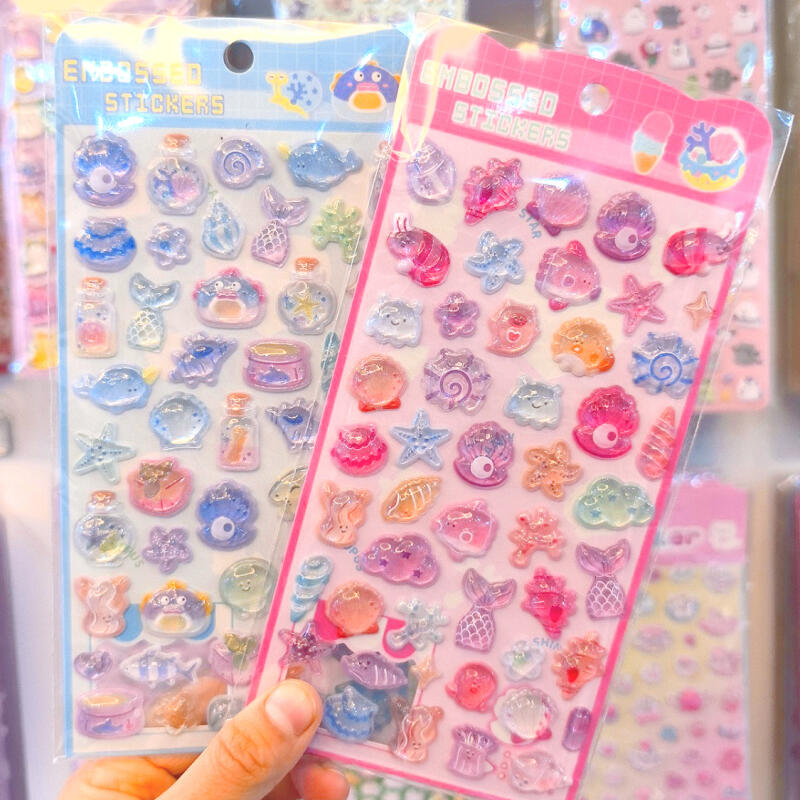 Phone Cases Girly - Okyanus 3D Rölyef Okyanus Kabukları 3D
