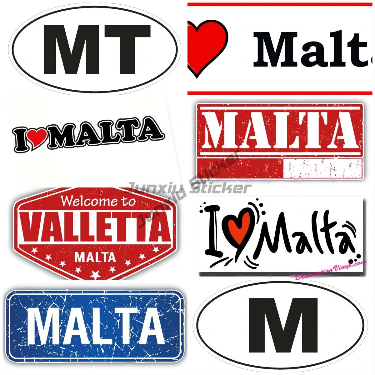 Phone Cases Malta - Malta Bayrağı Araba Çıkartması Tampon Pencere