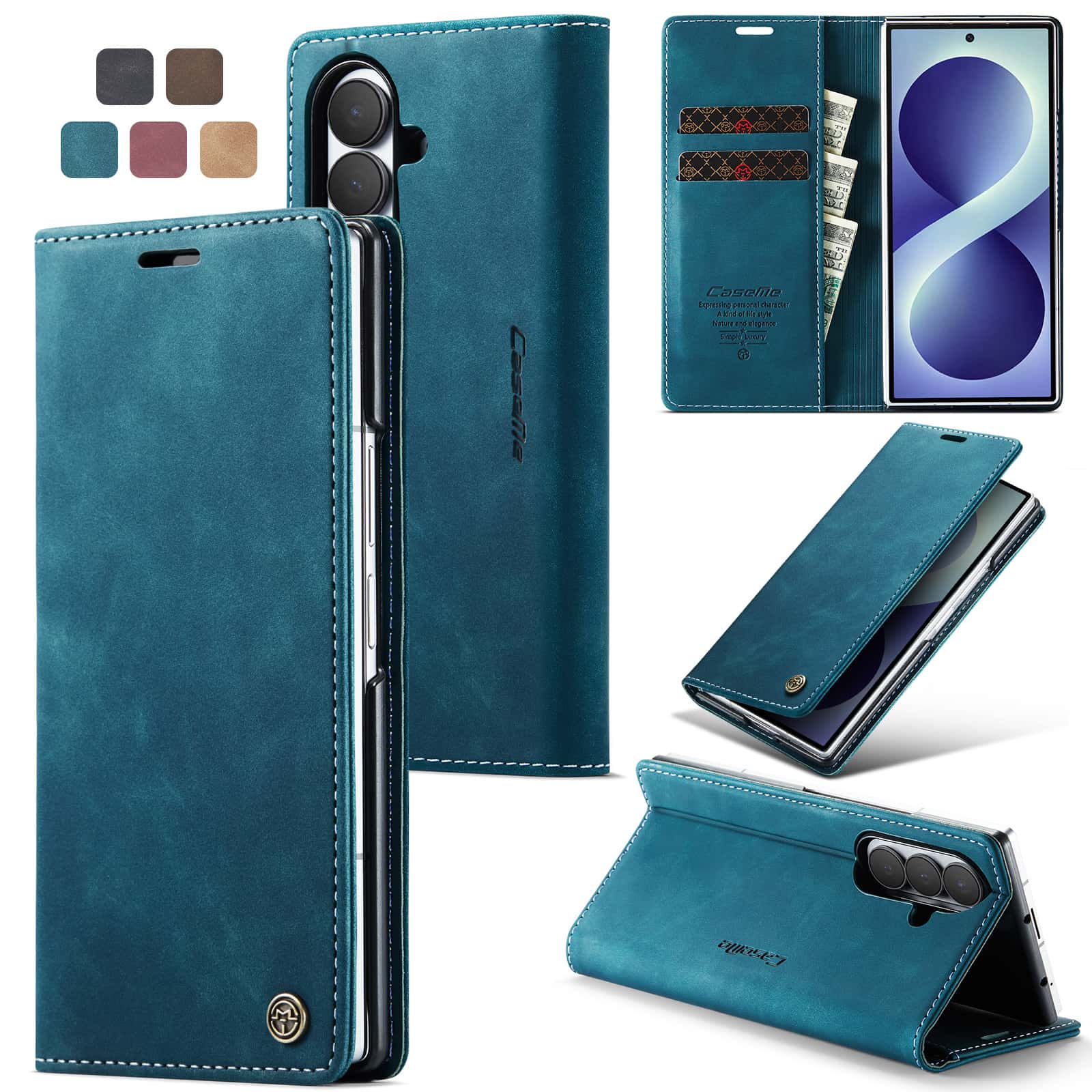 Samsung Galaxy Z Fold 8 Ultra  - Leather Folio Wallet Case incelemesi ve fiyatı