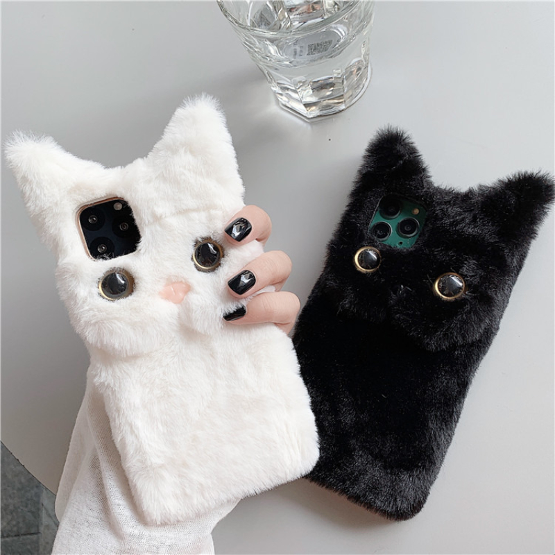 3D Sevimli Karikatür Kedi Tüyl - Phone Cases Iphone 17 Pro incelemesi ve fiyatı