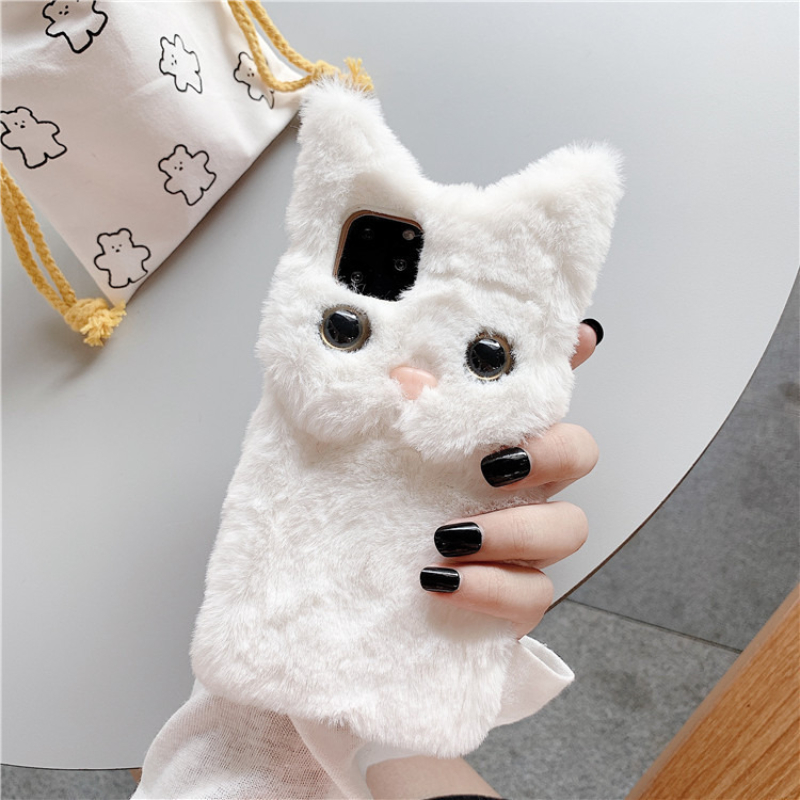 3D Sevimli Karikatür Kedi Tüyl - Phone Cases Iphone 17 Pro incelemesi ve fiyatı