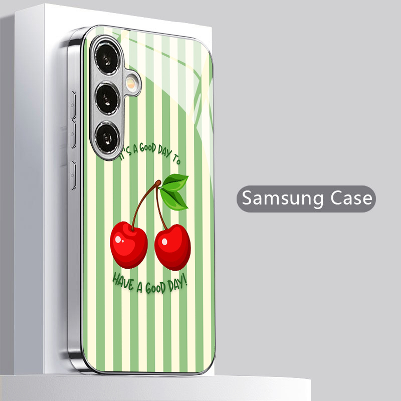 Kiraz Çizgili Desenli 2D Telef - Phone Cases Cherry incelemesi ve fiyatı