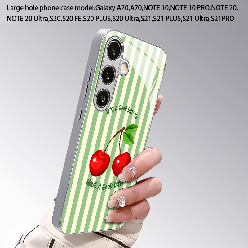 Kiraz Çizgili Desenli 2D Telef - Phone Cases Cherry incelemesi ve fiyatı