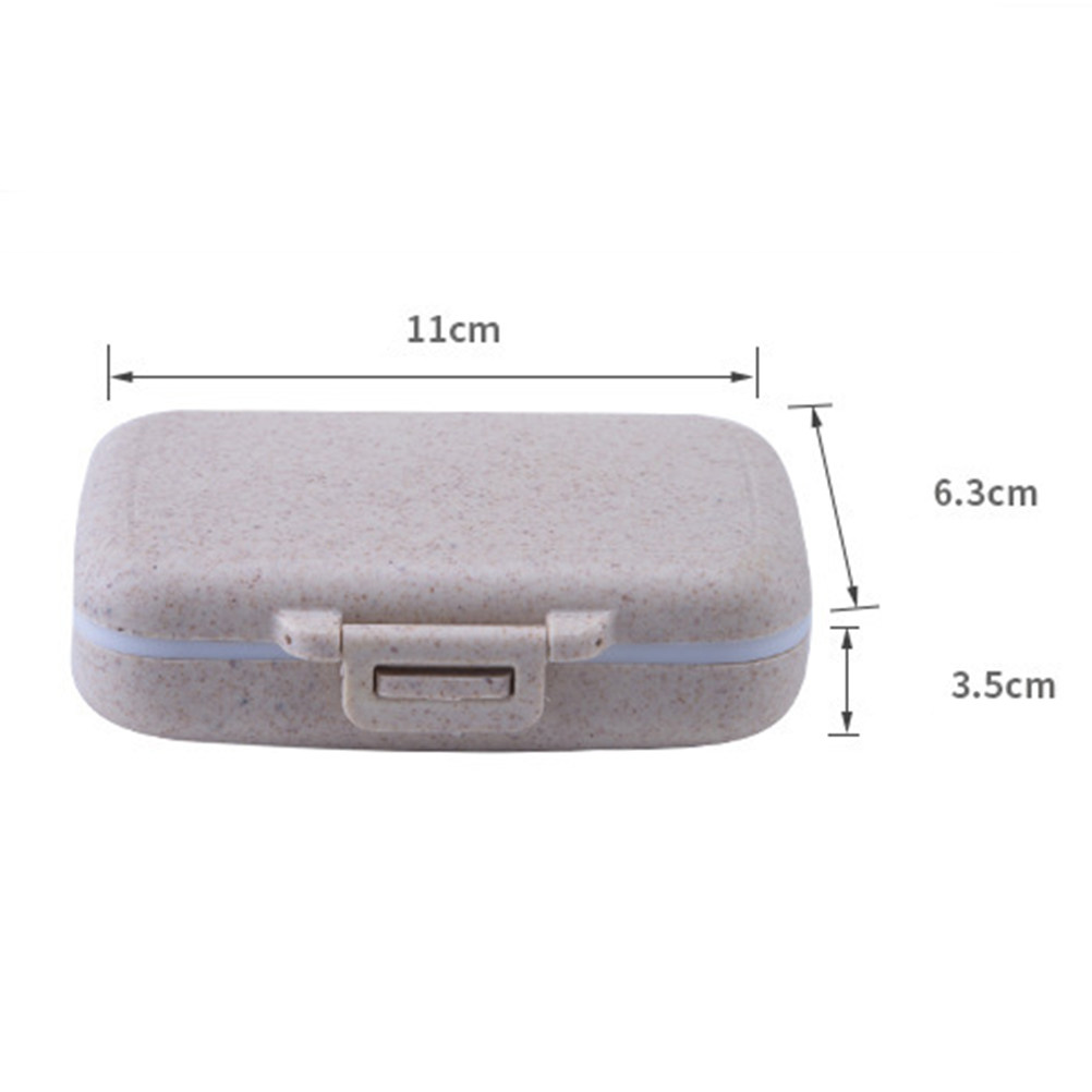 Altı Bölmeli Taşınabilir Hap K - Biodegradable Eco Case incelemesi ve fiyatı