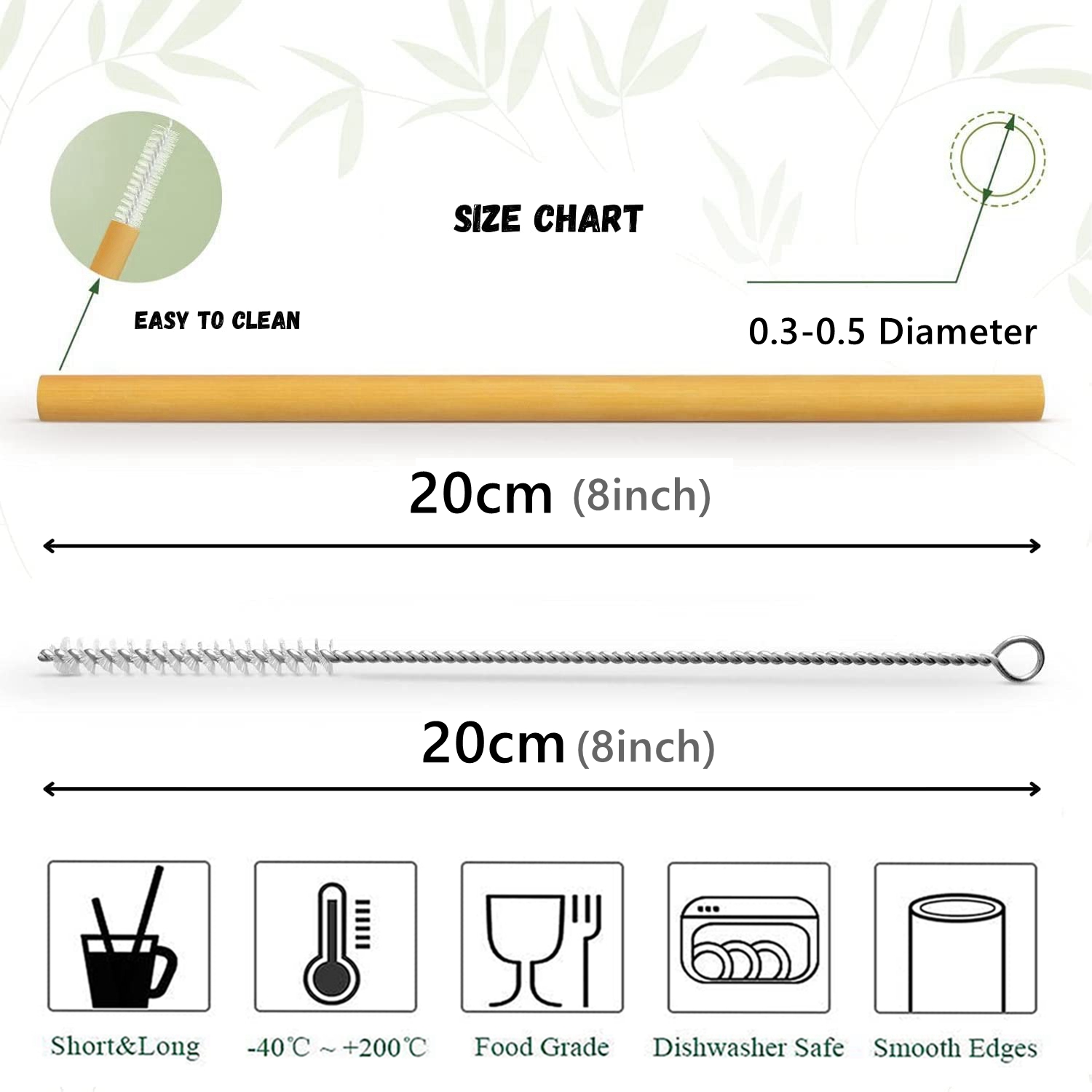 10 adet Doğal Bambu Saman Yeni - Biodegradable Eco Case incelemesi ve fiyatı