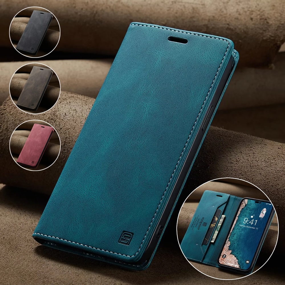 IPhone 14 için deri kılıflar 1 - Leather Folio Wallet Case incelemesi ve fiyatı
