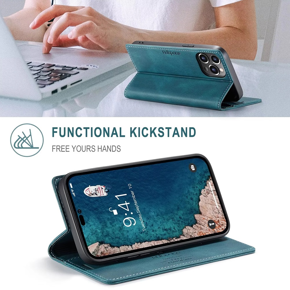 IPhone 14 için deri kılıflar 1 - Leather Folio Wallet Case incelemesi ve fiyatı