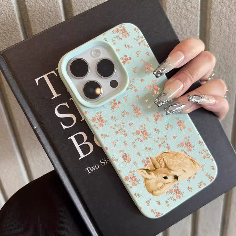Sevimli Geyik Tam Çiçek Desenl - Phone Cases Online incelemesi ve fiyatı