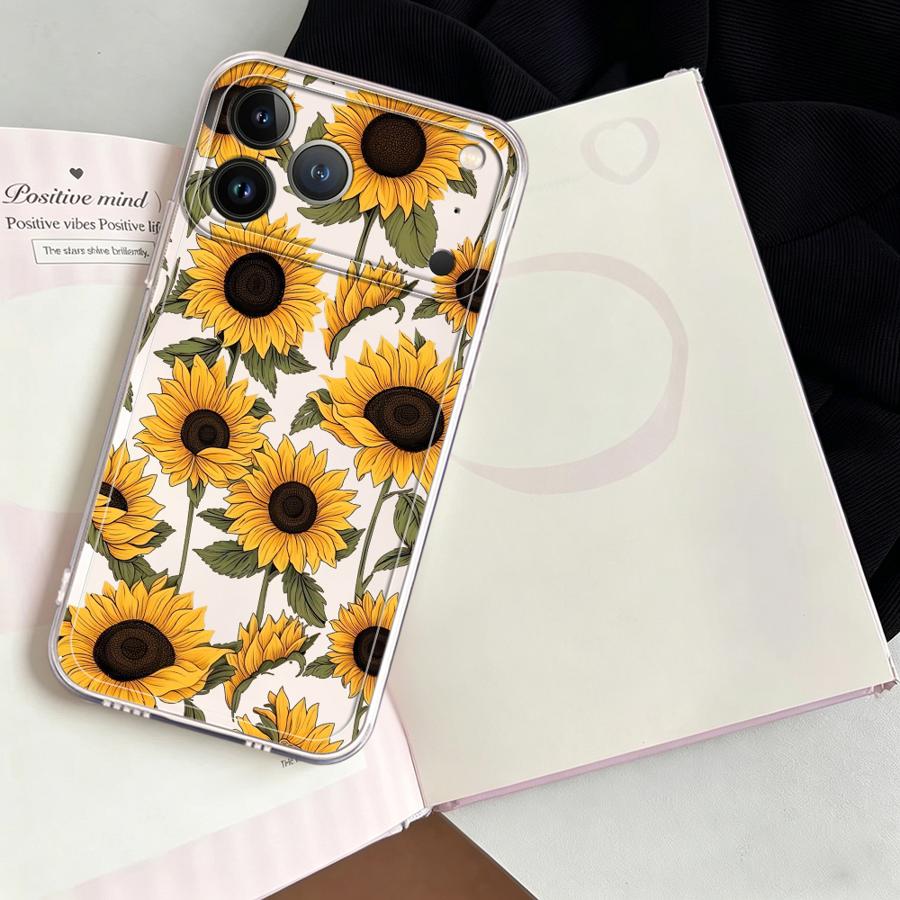 Sevimli Ayçiçeği Desenli Kılıf - Phone Cases Iphone 17 Pro incelemesi ve fiyatı