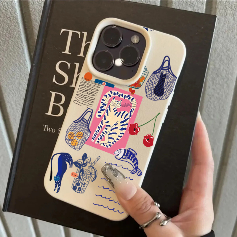 Sevimli Kiraz Kedi Baskılı Tel - Phone Cases Cherry incelemesi ve fiyatı