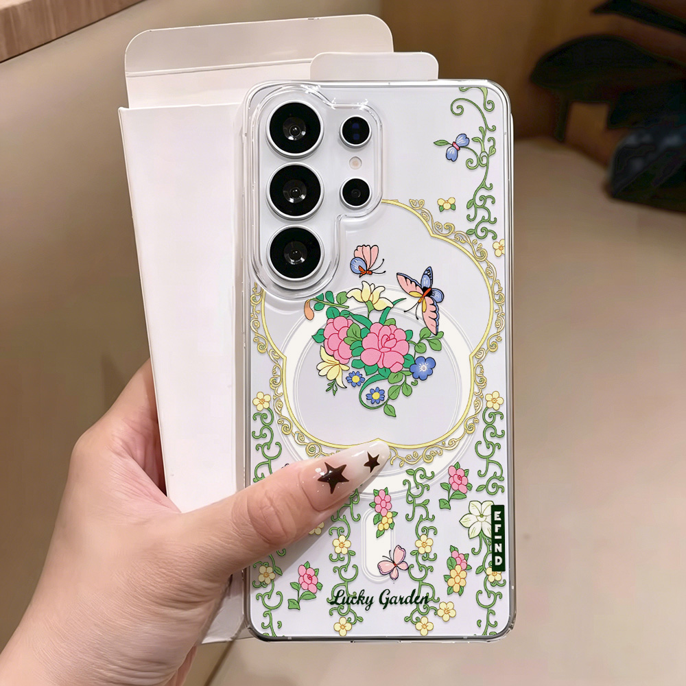 Mavi Çiçekli Manyetik Telefon  - Phone Cases Quality incelemesi ve fiyatı