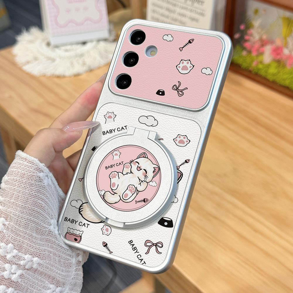 Karikatür Sevimli Kedi Telefon - Phone Cases With Stand incelemesi ve fiyatı