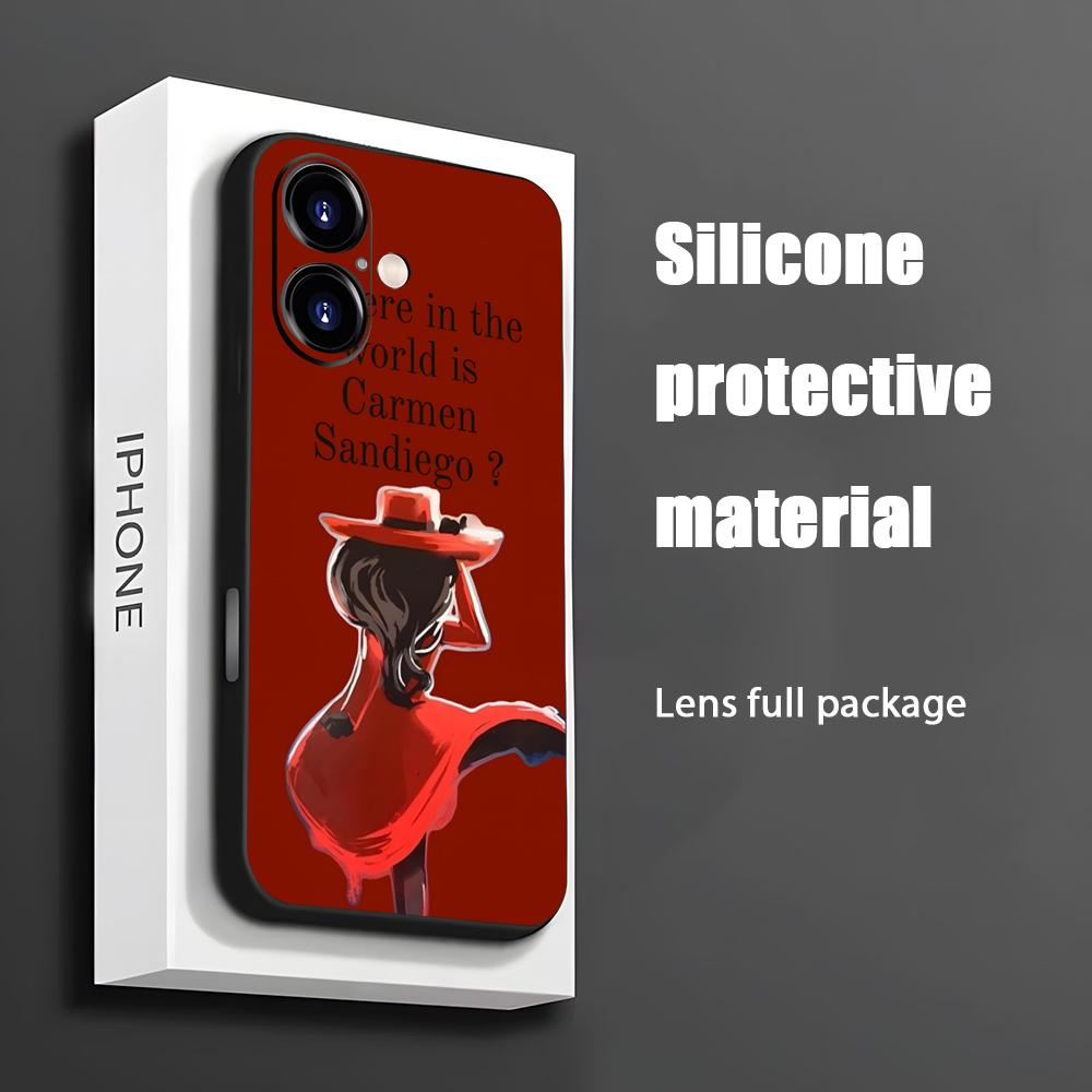 Sıcak Carmen Sandiego Karikatü - Phone Cases Online incelemesi ve fiyatı