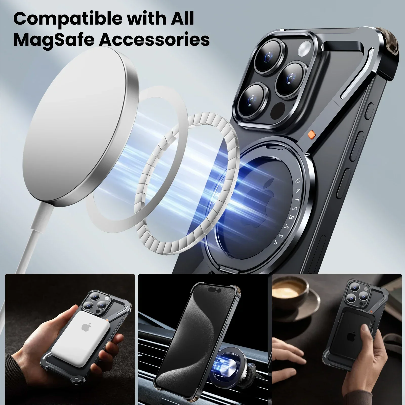 Oatsbasf Z Şekli Metal Magsafe - Phone Cases Nyc incelemesi ve fiyatı