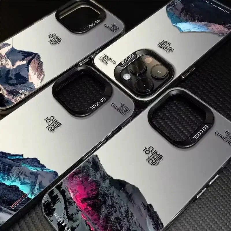 Kar dağ manzarası gün batımı t - Phone Cases Nyc incelemesi ve fiyatı