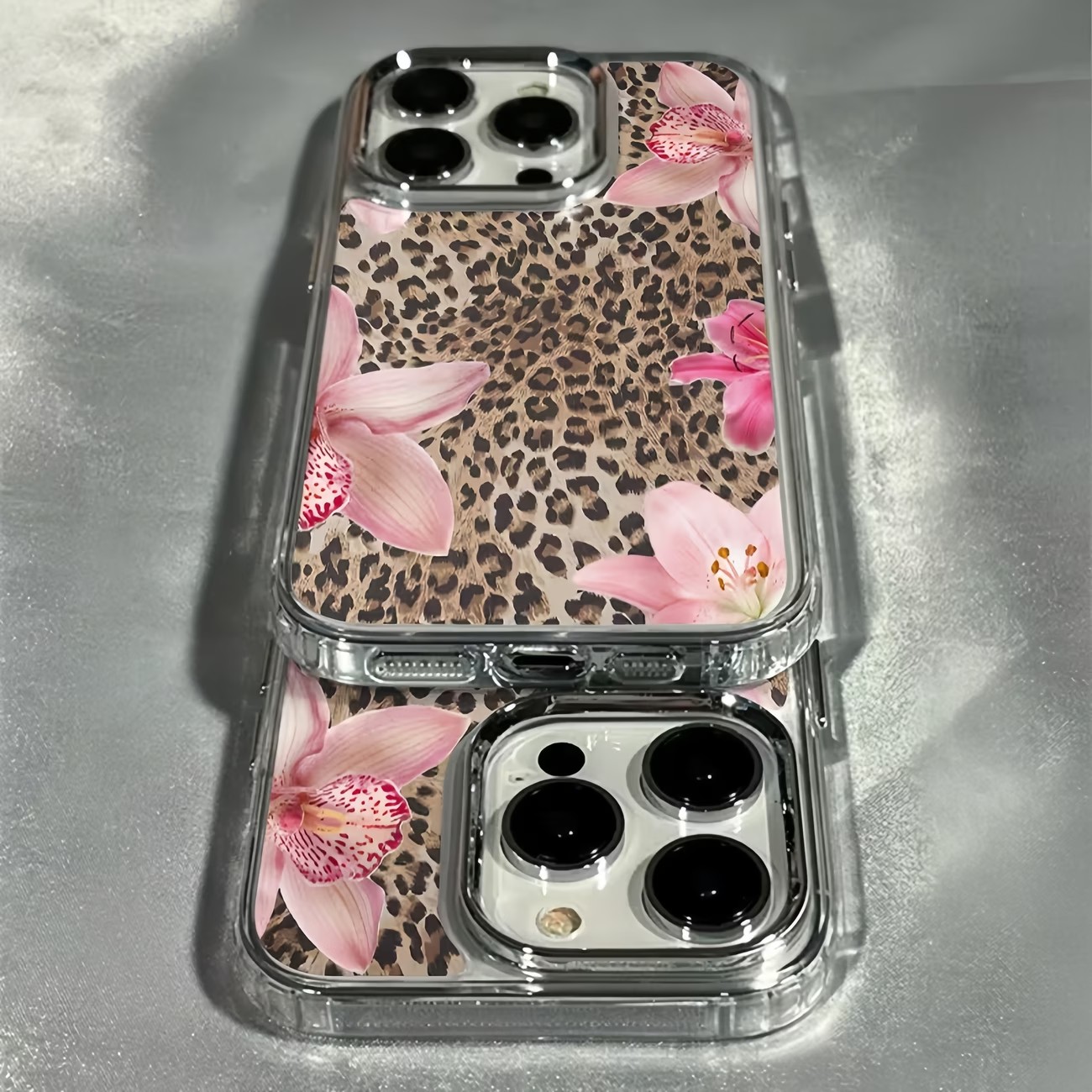 Leopar Desenli Zambak Çiçekli  - Phone Cases Online incelemesi ve fiyatı
