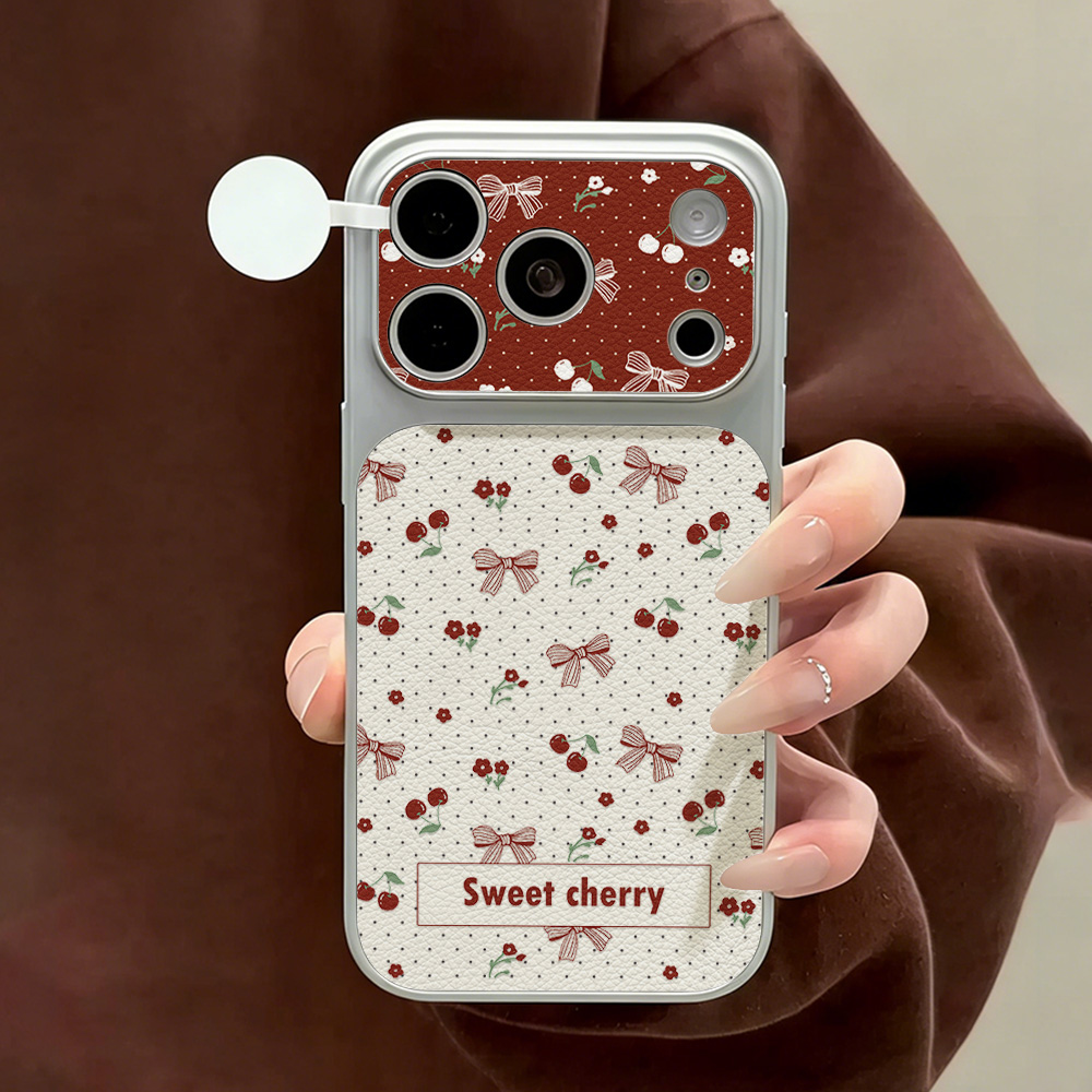 Tatlı Kiraz Fiyonklu Deri Tele - Phone Cases Quality incelemesi ve fiyatı