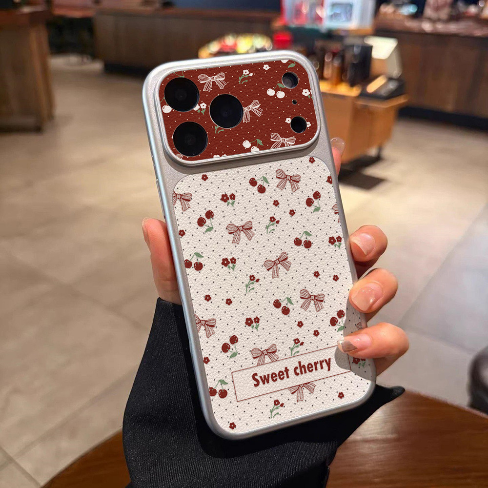 Tatlı Kiraz Fiyonklu Deri Tele - Phone Cases Quality incelemesi ve fiyatı
