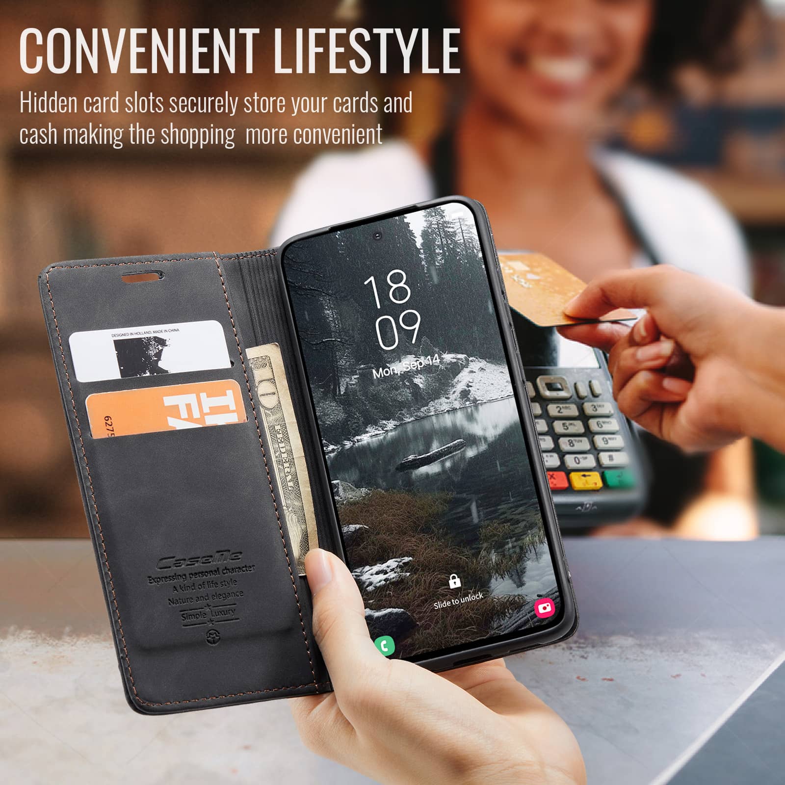 Samsung Galaxy S25 Edge için F - Leather Folio Wallet Case incelemesi ve fiyatı