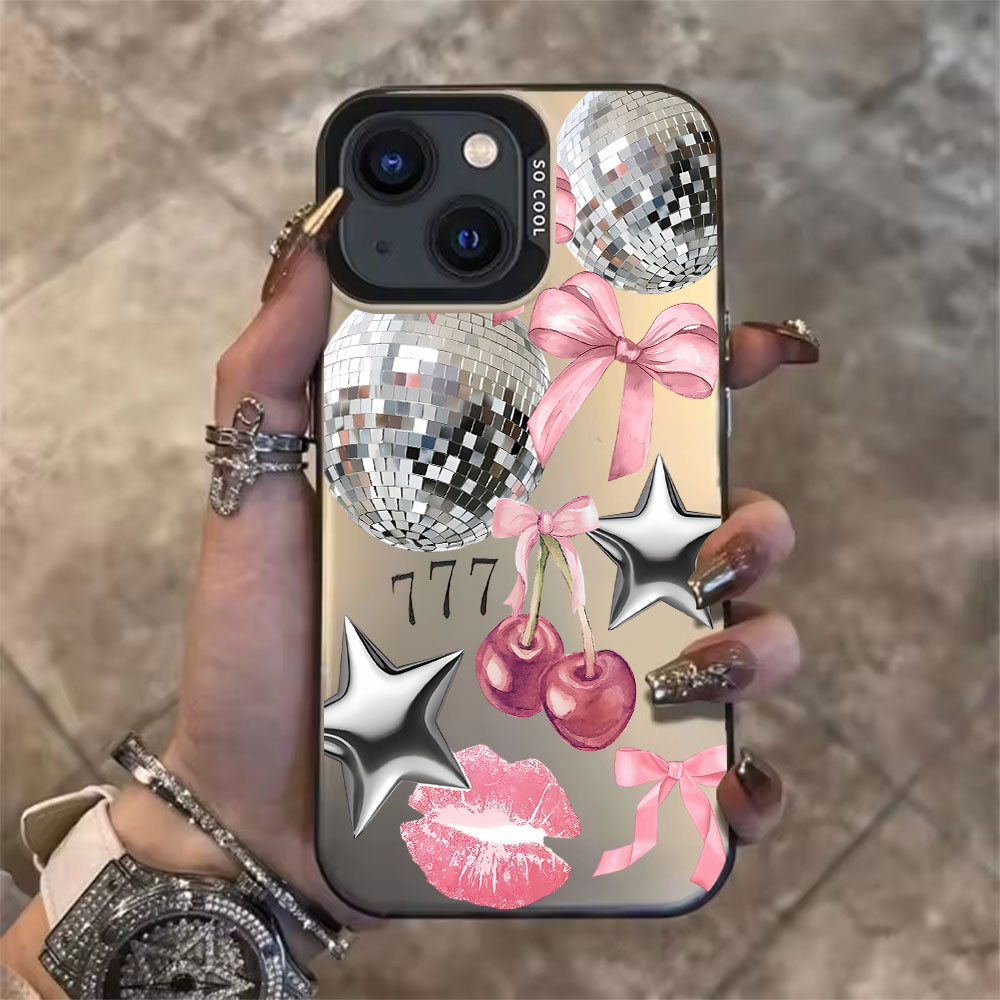 Kiraz Desenli Fiyonklu Dudak D - Phone Cases Cherry incelemesi ve fiyatı