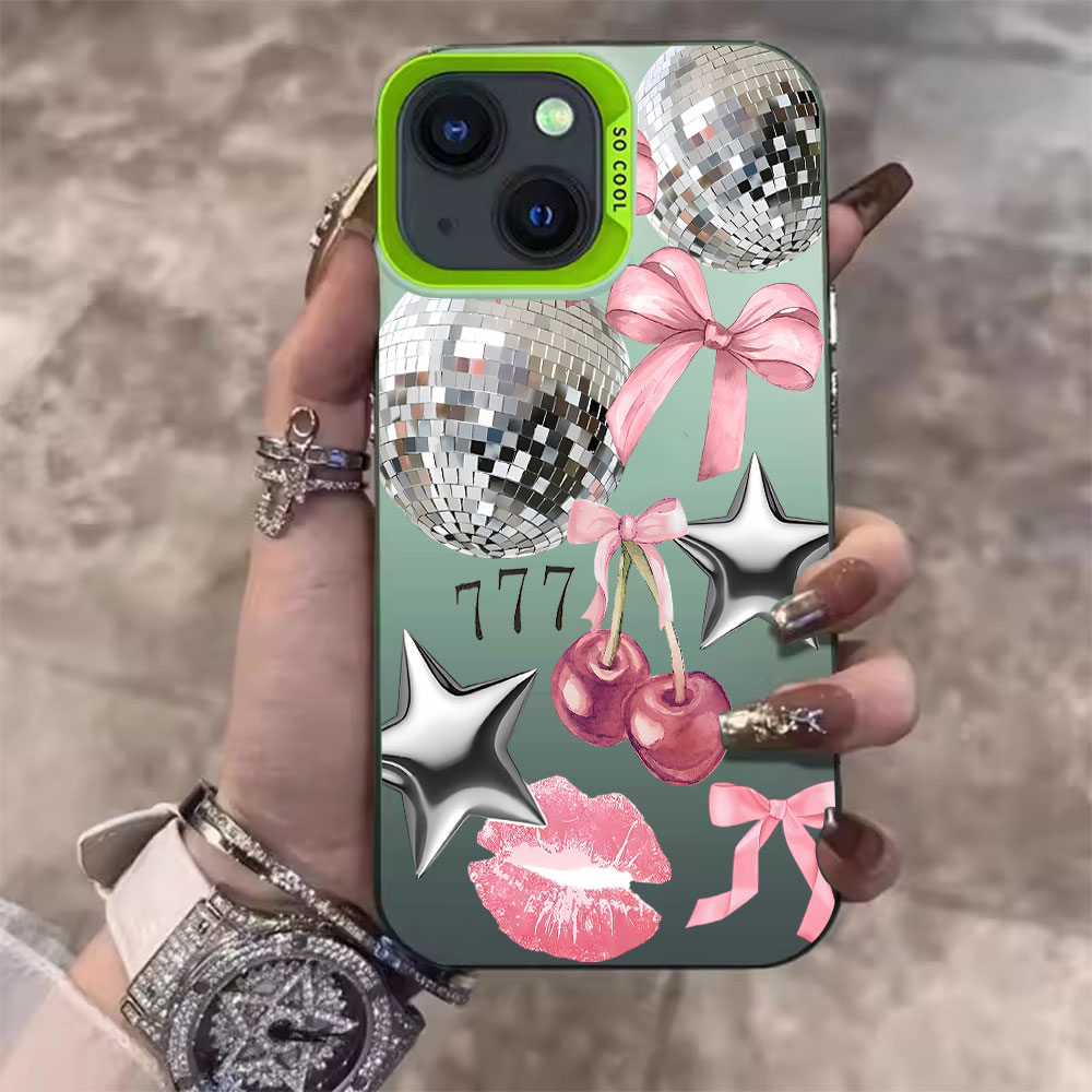 Kiraz Desenli Fiyonklu Dudak D - Phone Cases Cherry incelemesi ve fiyatı