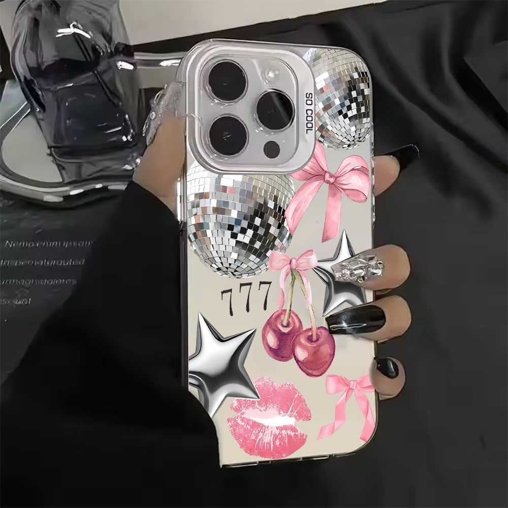 Kiraz Desenli Fiyonklu Dudak D - Phone Cases Cherry incelemesi ve fiyatı