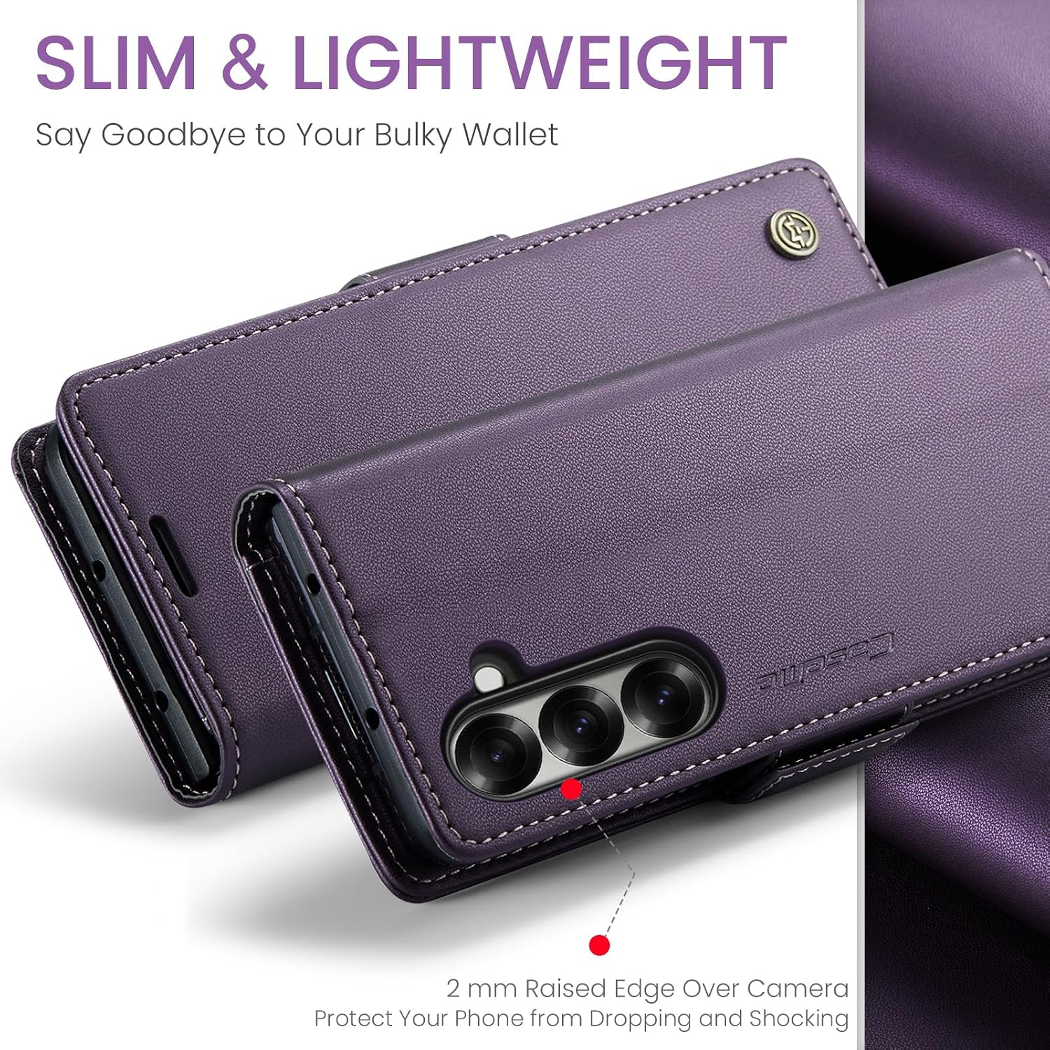 Samsung Z Fold 8 Ultra 7 6 5 İ - Leather Folio Wallet Case incelemesi ve fiyatı