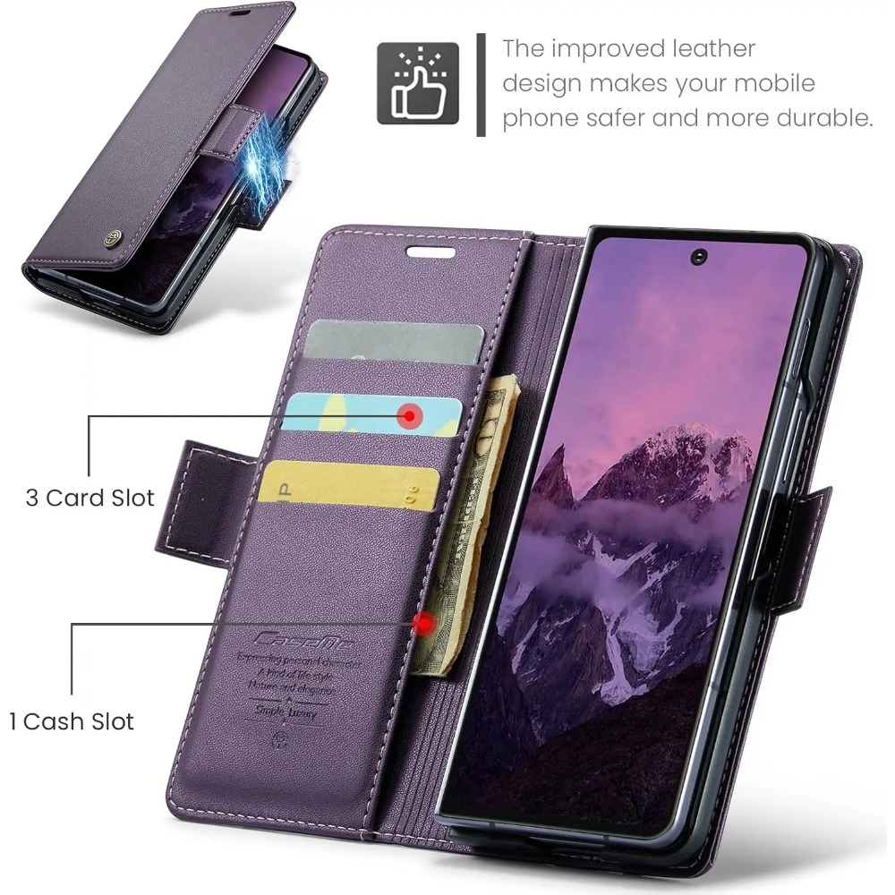 Samsung Z Fold 8 Ultra 7 6 5 İ - Leather Folio Wallet Case incelemesi ve fiyatı