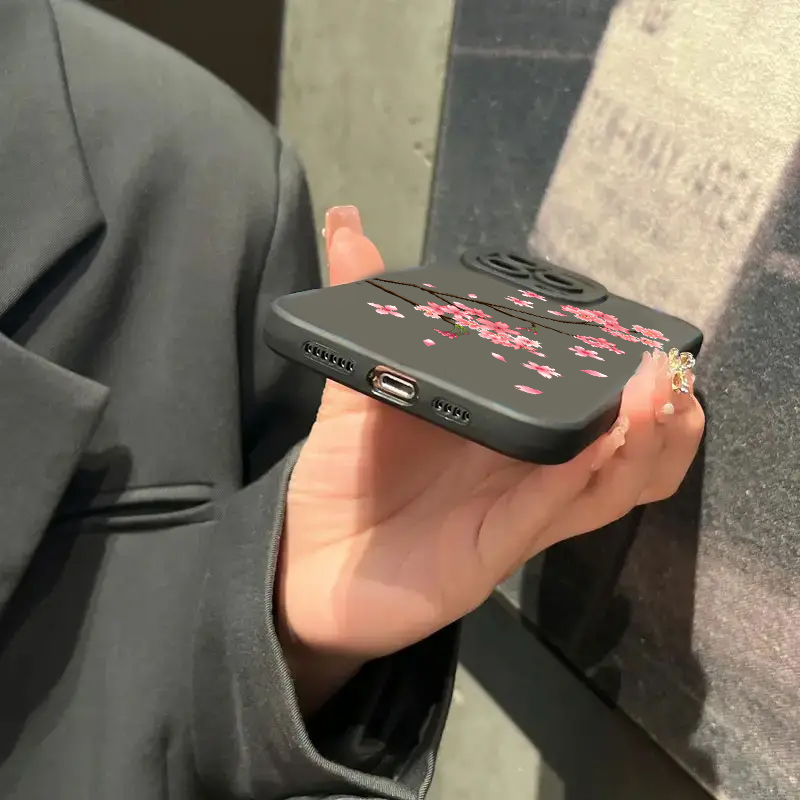 Pembe Kiraz Çiçeği Desenli Sam - Phone Cases Cherry incelemesi ve fiyatı