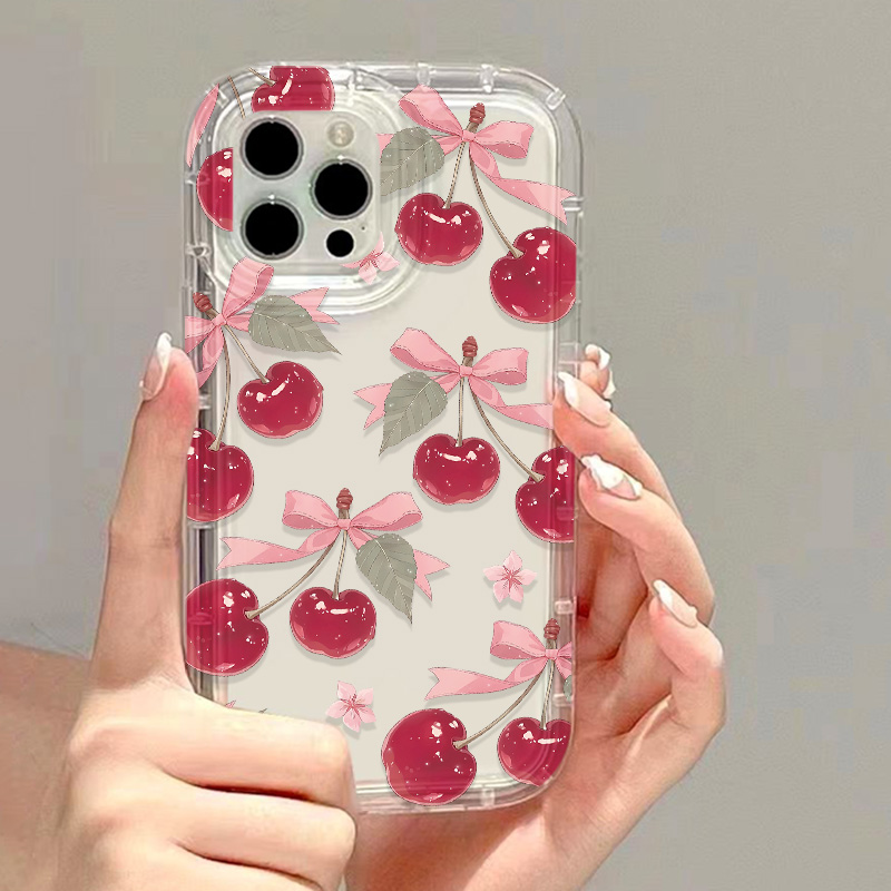 Kore Tarzı Şirin Kiraz Fiyonkl - Phone Cases Cherry incelemesi ve fiyatı