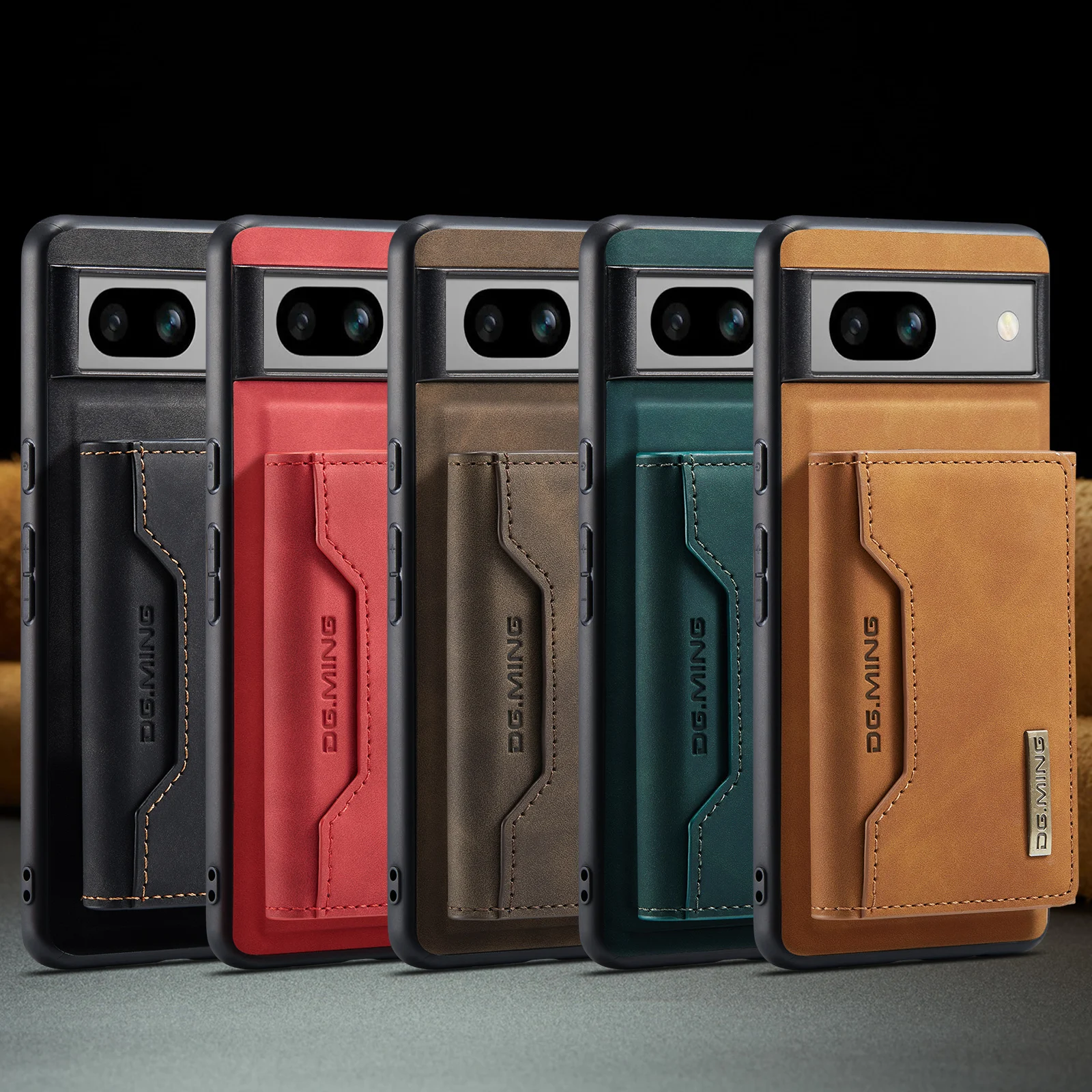 Google Pixel 9 Pro XL 7A 8 7 P - Leather Folio Wallet Case incelemesi ve fiyatı