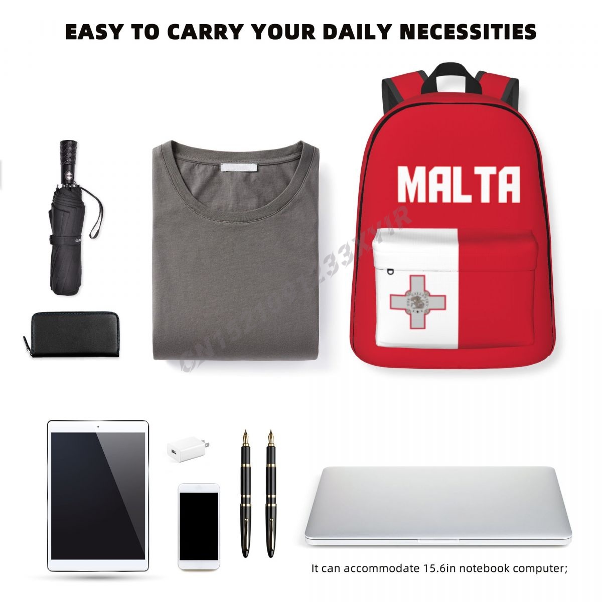 Unisex Sırt Çantası Malta Bayr - Phone Cases Malta incelemesi ve fiyatı