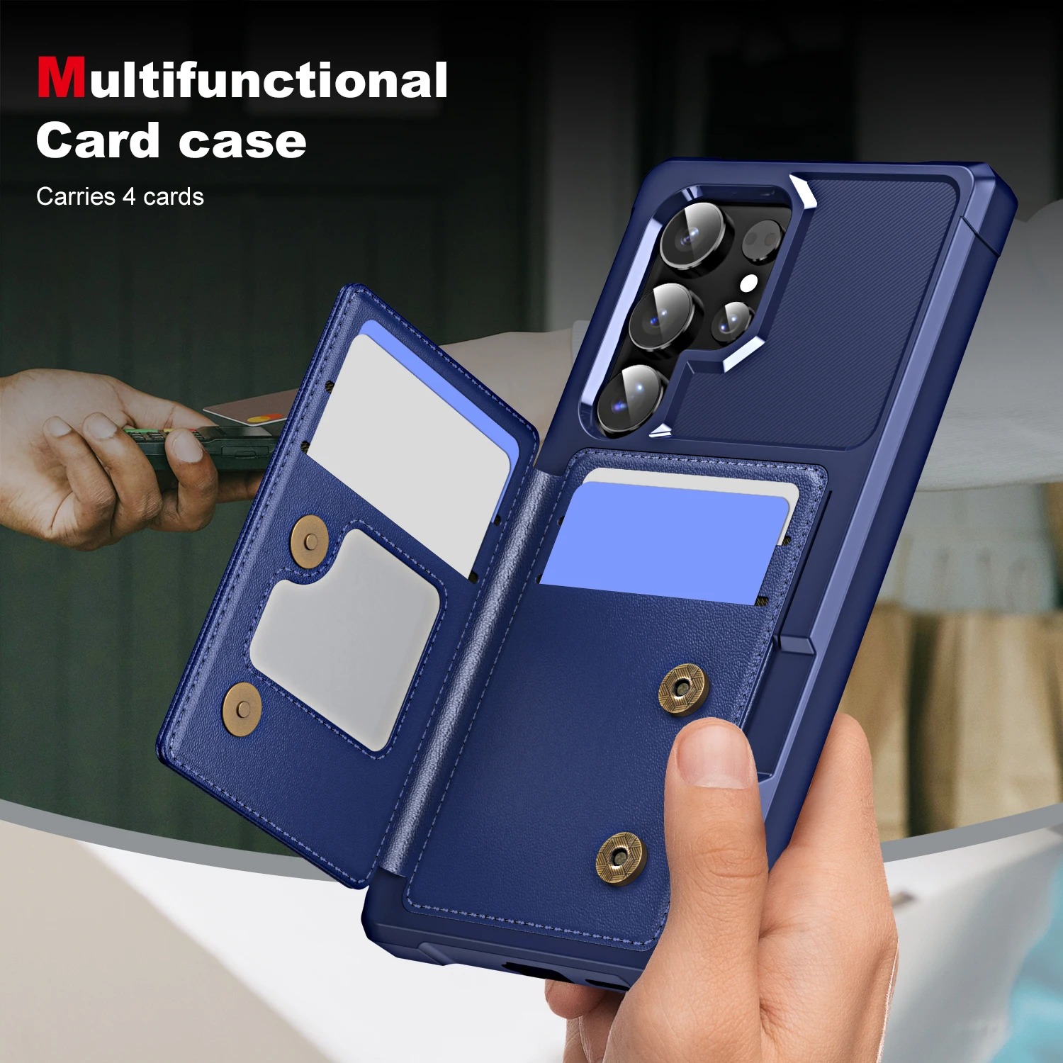 Samsung Galaxy S26 Ultra S25 E - Leather Folio Wallet Case incelemesi ve fiyatı