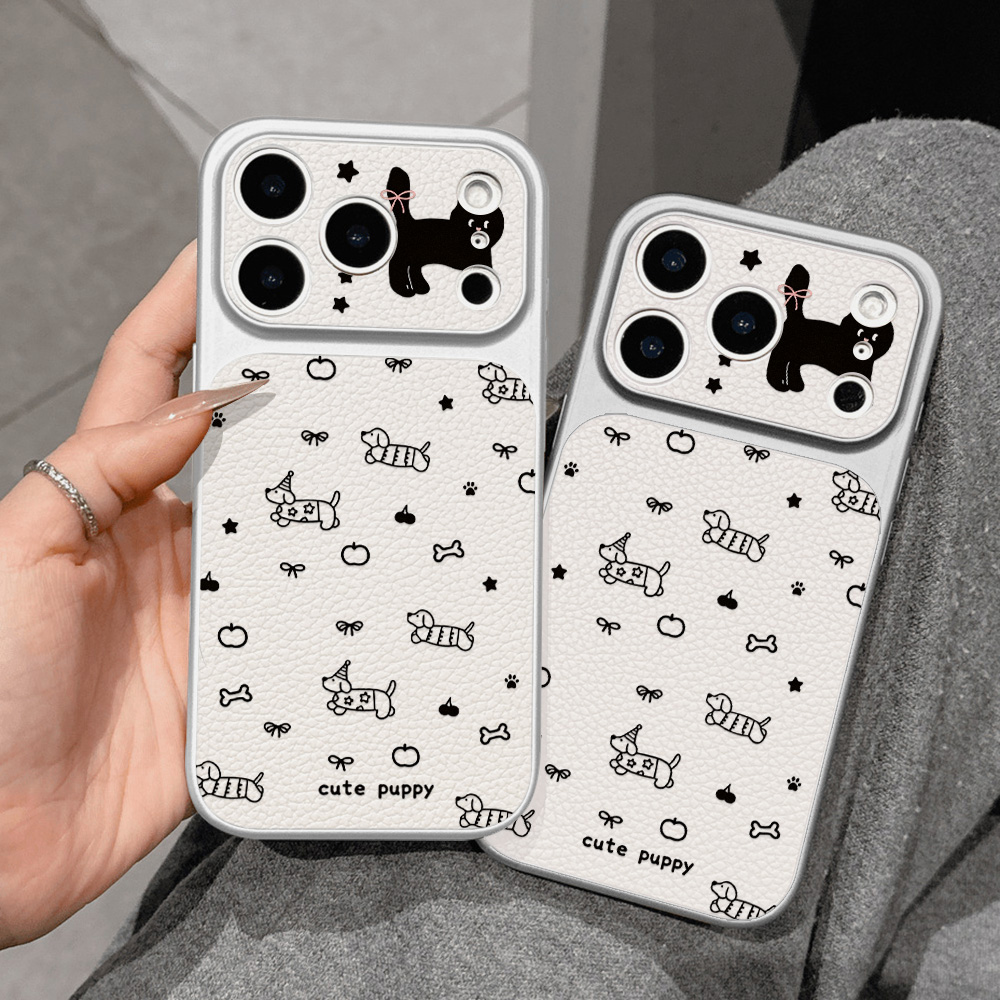 Sevimli Köpek Deri Telefon Kıl - Phone Cases Quality incelemesi ve fiyatı