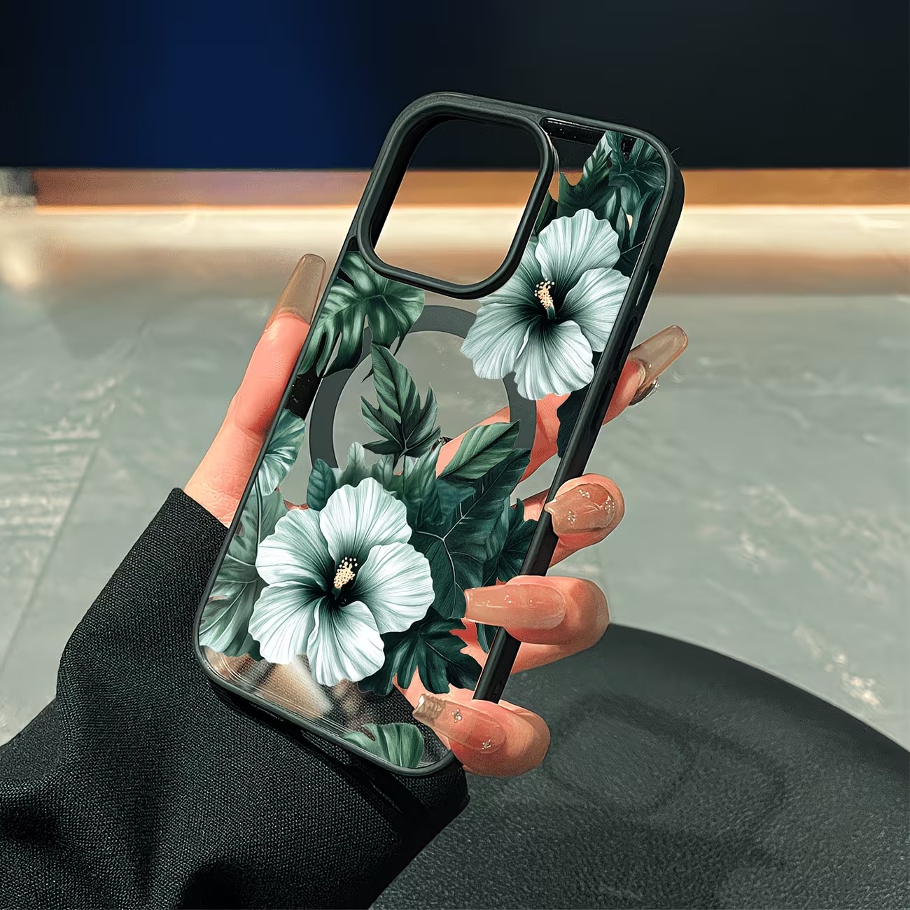 Yeşil Çiçek Desenli Telefon Kı - Phone Cases Online incelemesi ve fiyatı